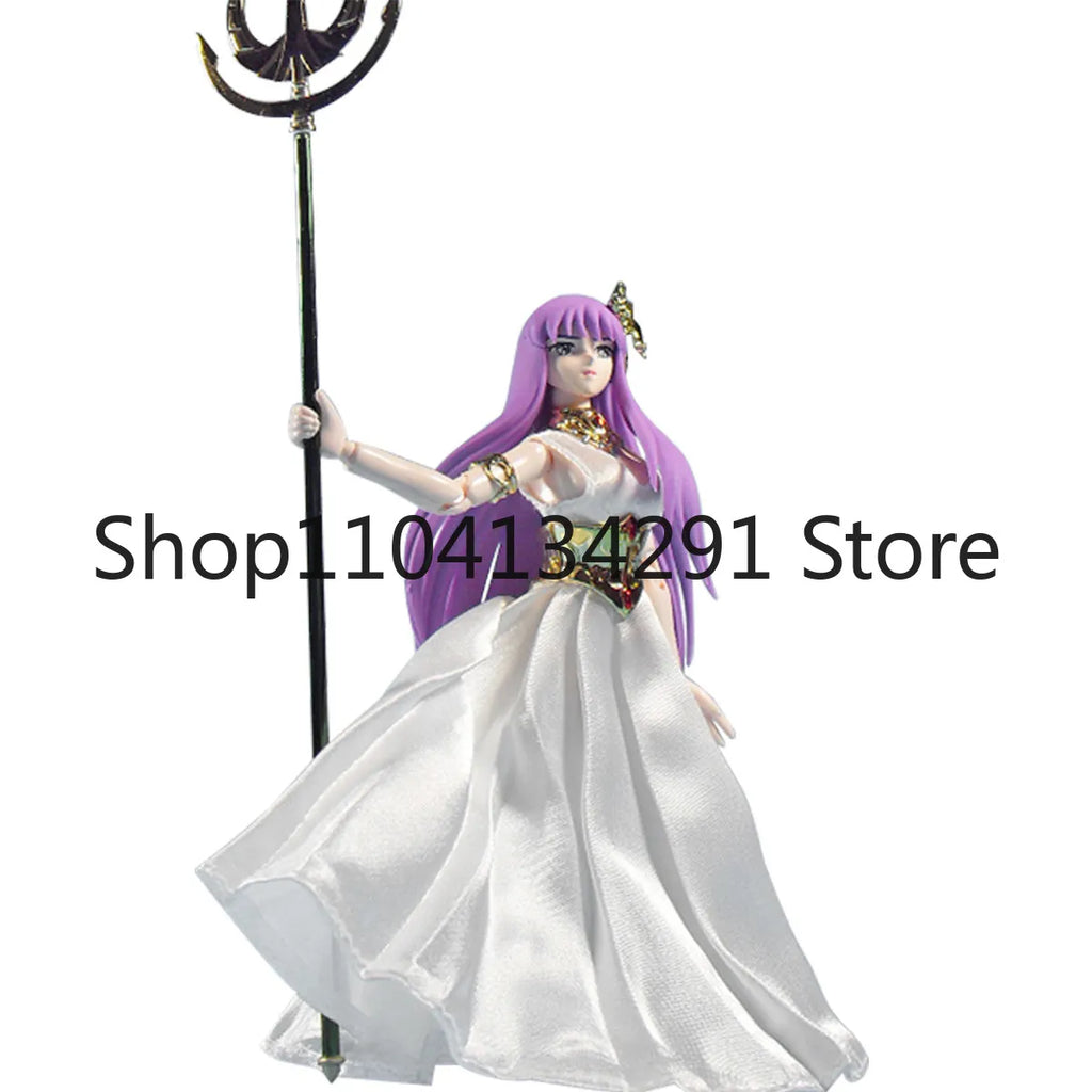 Original Bandai Saint Seiya Cloth Myth Limited Edition Athena Casual Wear Saori Kido Toy Model Collectible Birthday Gift