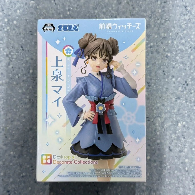 Original Sega MAEBASHI WITCHES Anime Kyoka Kitahara & Choco Mitsumata & Kamiizumi Mai figure model toy