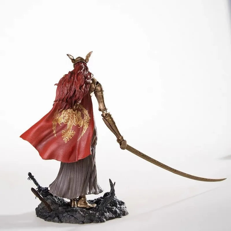ELDEN RING Malenia Blade of Miquella Anime Figure Valkyrie Figurine 24cm PVC Statue Model Collection Desk Decora Kid Toy Gifts