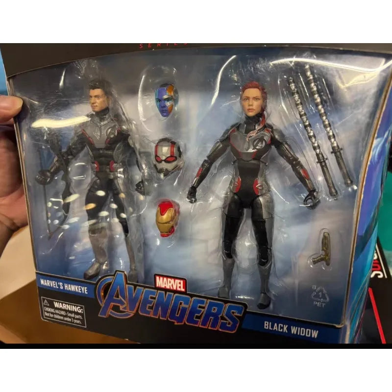 New Original Hasbro Marvel Legends Series MARVEL'S HAWKEYE BLACK WIDOWAction Figure Model Toy Birthday Gift Collection