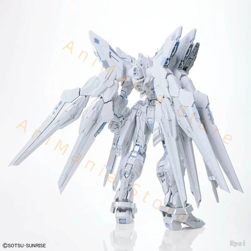 PIANXIN Model White Legend True Twilight White MGEX Strike Freedom Assembled Model Anime Figures Birthday Gift
