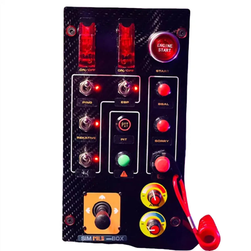 Simplayer Multi-Function Sim Racing Control Box Euro Truck Simulator Games For Logitech G29/G27/G25 Thrustmaster FANATEC MOZA