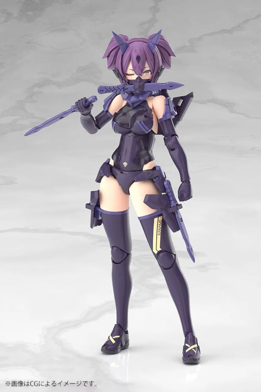 100% Original in Stock Kotobukiya Megami Device Asra Ninja Original Kaname, Shadow Edition, Full Package Model Decoration