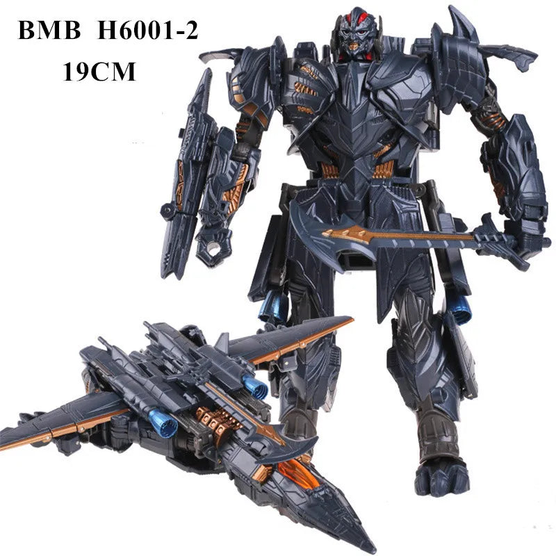 Deformable Toys BMB New 21CM Transformation Boy Robot Car Anime Action Figures Deformation Truck Model Kids Gift H6001-3 SS38