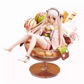 20cm Shiratama Komame Native Grizzry Panda 1/6 Girls Toys Japanese Anime PVC Action Figure Toy Game Collectible Model Doll