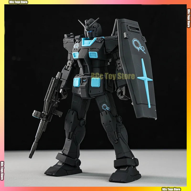 XINGDONG Modell RX-78-2 Neonblau Actionfigur, Maßstab 1/144, Montageroboter, Modellbausatz, Plastikspielzeug, Sammlerstück, Geschenk