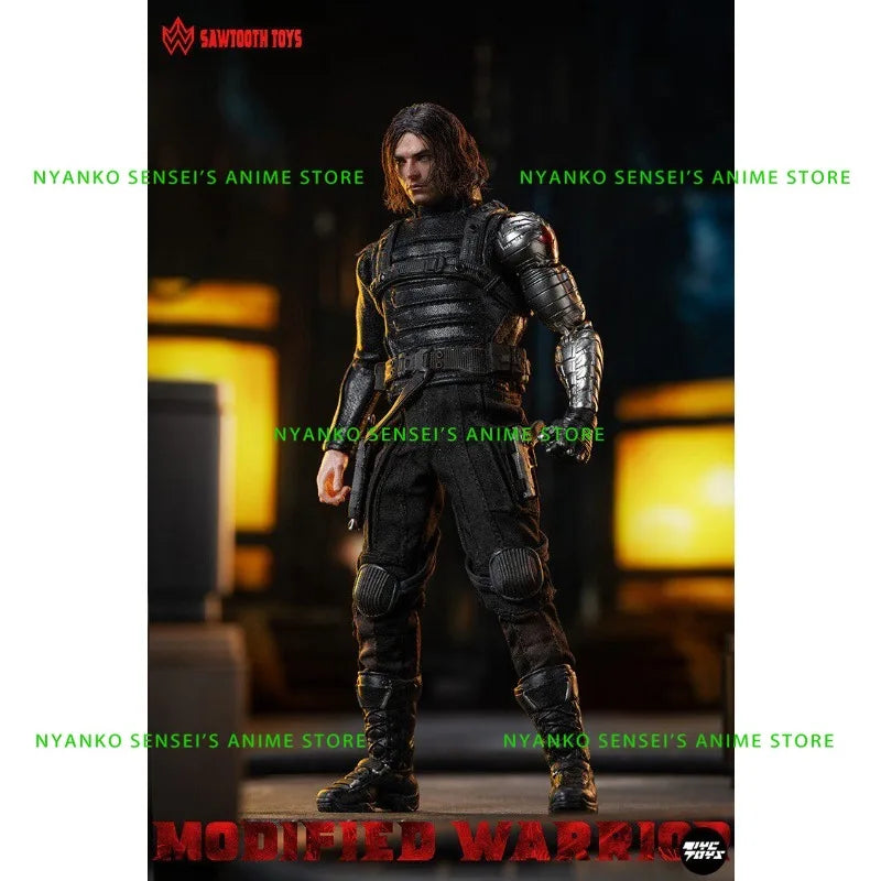SAWTOOTH TOYS Winter Soldier Modified Warrior - 1/12 Scale Action Figure STM-20253 Anime Model Trendy Toys Desktop Collectibles
