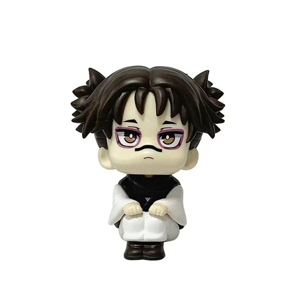 10cm Jujutsu Kaisen Mini Figures Satoru Gojo Figure Action Geto Suguru Figurine Q Version Anime Model PVC Collection Toys Statue