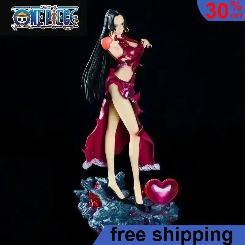 30cm ONE PIECE Anime Figure Boa Hancock Statue Collection Action Figurine PvcModel Doll Collection Statue for Children Gift Toys