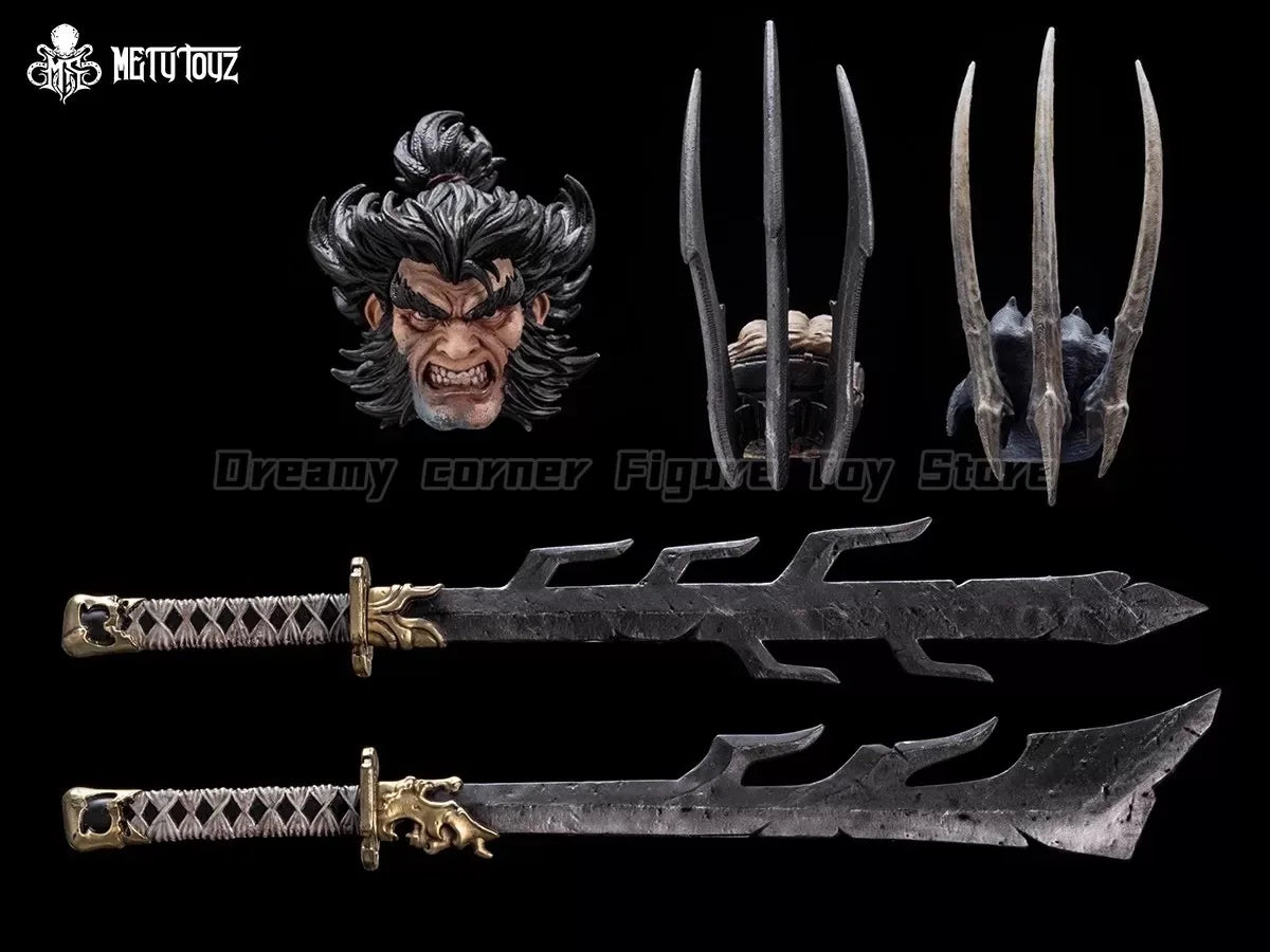 【Pre-sale】Original Mety Toyz Demon Slayer Shura Takigawa Oni Samurai High Edition 1/10 Action Figure Toy Model Collection