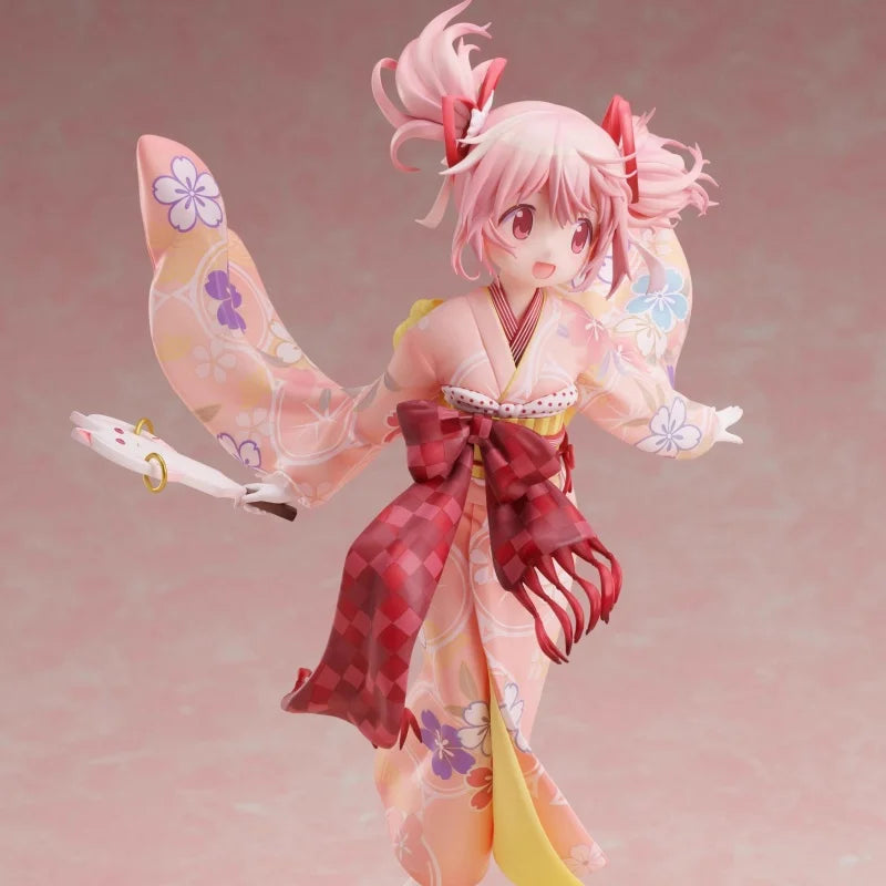 Genuine Puella Magi Madoka Magica Kimono Ver. Kaname Madoka 1/7 Figure F:Nex Magia Record Desktop Decoration Collect Model Gift
