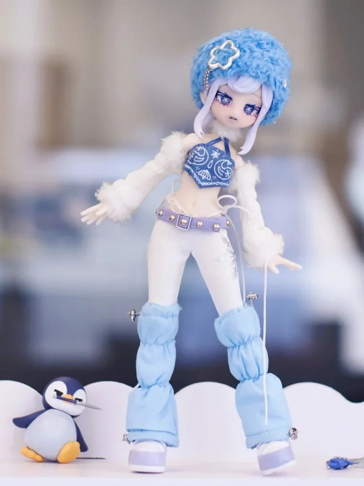 Eve Lynna Mjd Blind Box Doppelseitige Killer Serie Desktop Gelenk Action Figur Bewegliche Gelenke Ball Desktop Dekoration