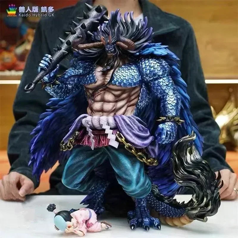 One Piece Orc Kaido Black Pearl Dragon Kaido Four Emperors Pre-sale Anime Figures Model Toys Ornaments Decorate Birthday Gifts