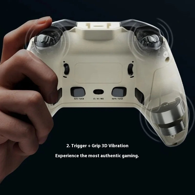 Flydigi Vader4 Pro Black Flag Joint Wireless Game Controller Adjustable Damping Joysticks Gamepads for PC/Switch1/2 IOS Android