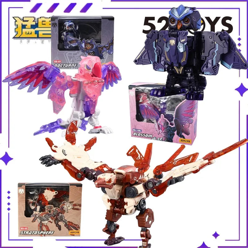 Brand New Stock 52TOYS Original BEASTBOX Beast Box Bird Clan BB-45 Stratospheric Deformation Toy Assembly Model Gift Collection