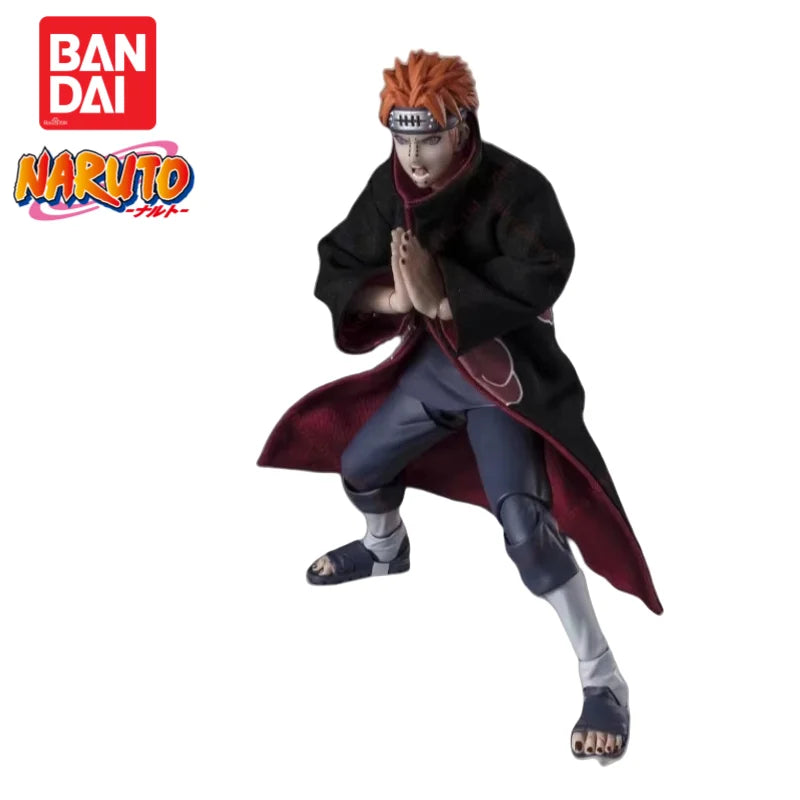 In Stock Original Bandai 100% Genuine Naruto S H Figuarts Pain Anime Merchandise Action Figure Figurine Ornaments Holiday Gifts