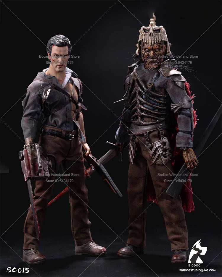 BIGDOG STUDIO SC014 SC015 1/6 Scale Male Soldier Chainsaw Killer Terror Book 12'' Action Figure Doll Collection