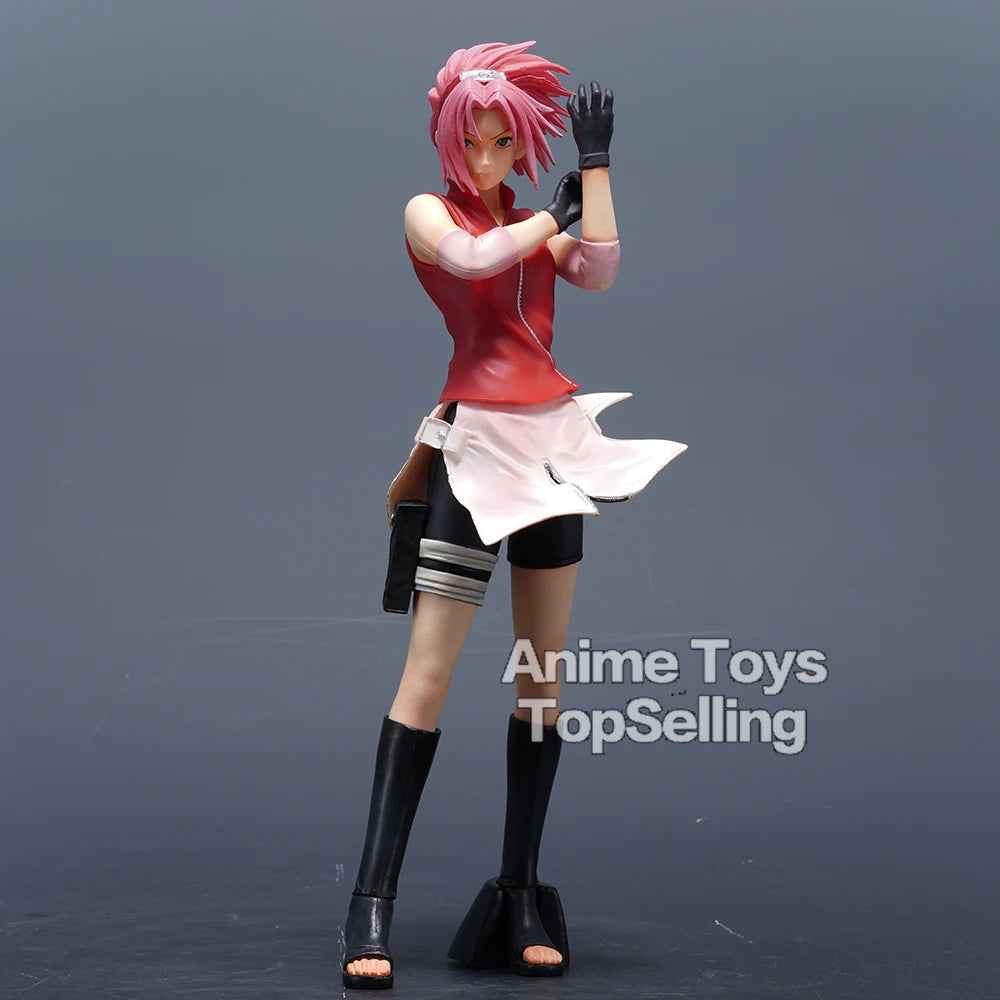 27,5 cm NARUTO Figur Haruno Sakura Figur PVC Hinata Statue Modell Sammlerspielzeug Geschenke