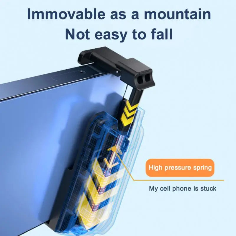 Two-in-one Mobile Game Controller Mobile Game Universal Portable Grip Non-slip Game Accessories