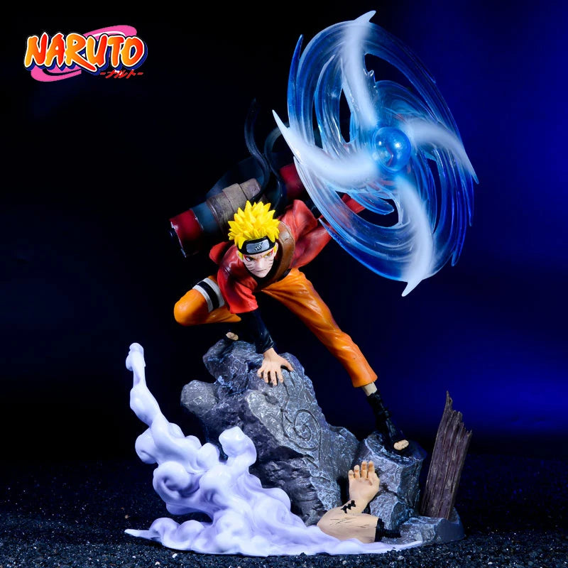 Hot Naruto Shippuden GK Anime Figure Uzumaki Naruto  Action Figures 36cm Model Desktop Collection Doll Children Toys Gift