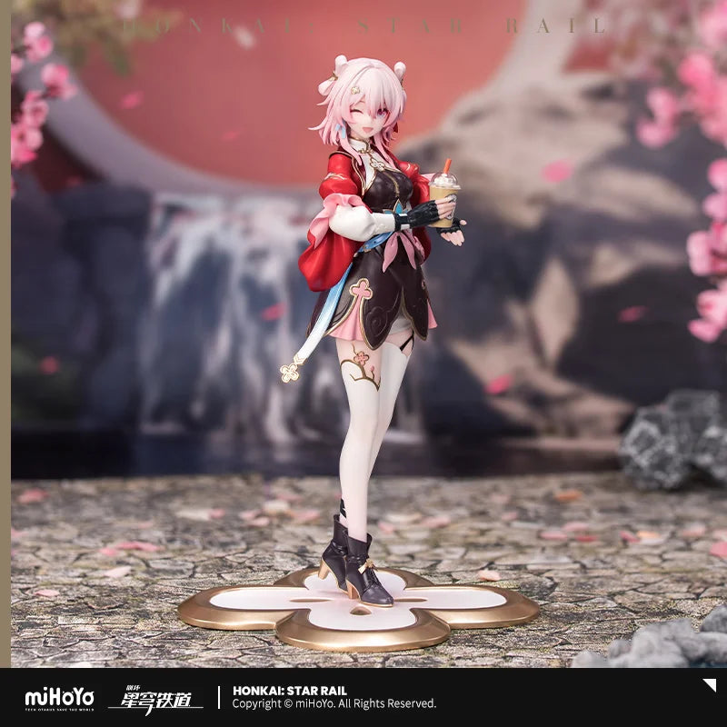 Genuine Honkai Star Rail Myethos Gift+ Series March 7th 1/8 Anime Game Figure Collect Model Desktop Ornament Toy Birthday Gift