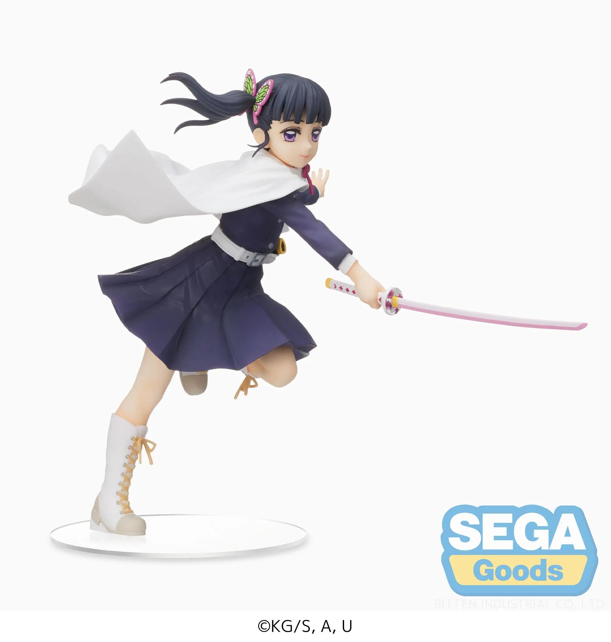 Auf Lager Original Original SEGA Demon Slayer: Kimetsu No Yaiba Tsuyuri Kanao 17CM PVC Actionfigur Modell Geschenke Sammlungen Puppe