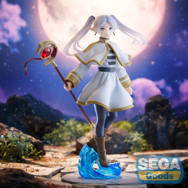 Оригинални Sega Luminasta Frieren At The Funeral Figures Frieren Аниме Фигура Pvc Кукла Модел Колекция Детска Играчка Подарък