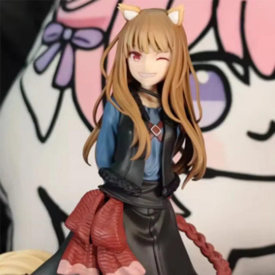 17CM Spice And Wolf Horo Аниме екшън фигурка PVC модел колекция орнамент карикатура подарък артикул