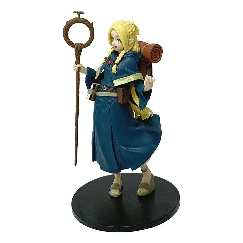 17CM Аниме Dungeon Meshi Marcille Donato Фигура Стоящ Вкусно в Dungeon Модел Екшън Фигурка Кукла PVC Играчка Подарък