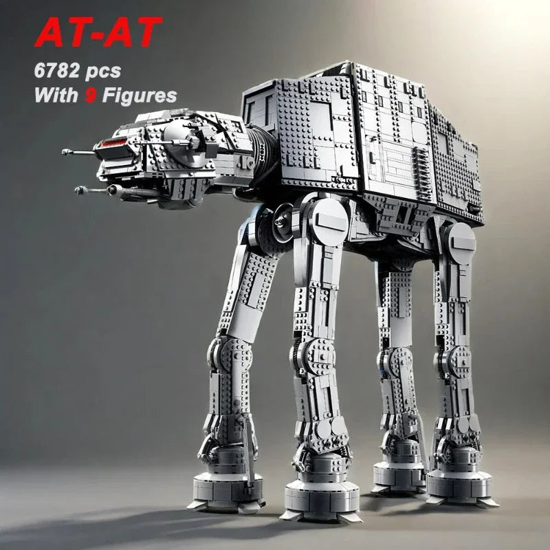 Large size all terrain combat walker display model toys for children, adults, Christmas and birthday gifts