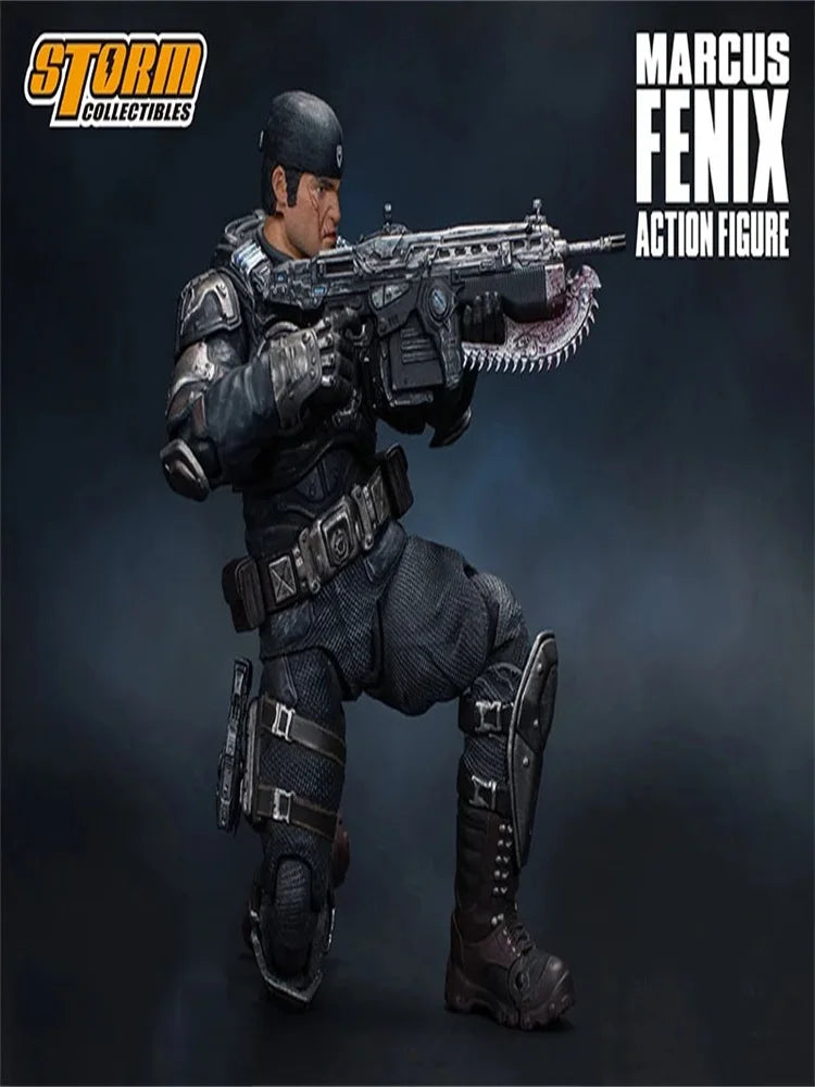 Storm Toys 1/12 Soldier Marcus Fenix 6'' Action Figure Doll Model Toy In Stock Collection