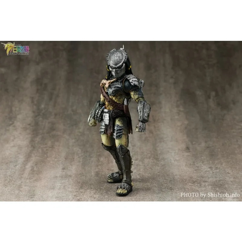 Bandai Original S.H.MonsterArts Iron Blooded Lone Wolf Anime Action Figure Model Toys Collectible Model Ornaments Gifts for Boys
