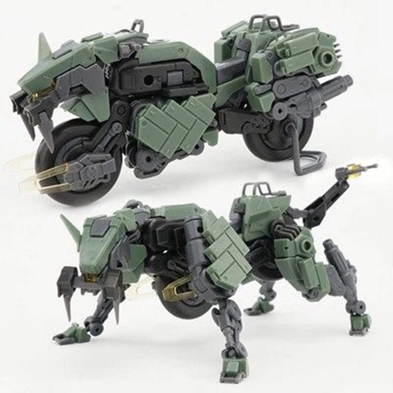 Fiftyseven Number 57 No 57 Armored Puppet Oni Flame With Transparent Armor 1/24 Sale Assembly Model Action Figure Gift