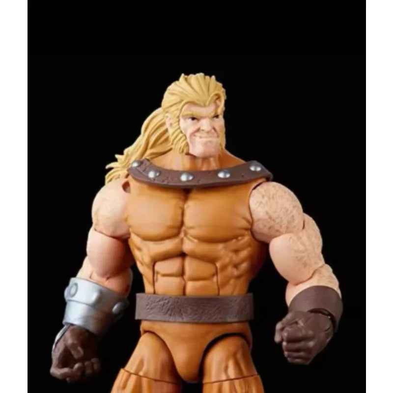 Original Hasbro Marvel Legends Series X-MEN SABRETOOTH Anime Figure Toys Collection Ornaments