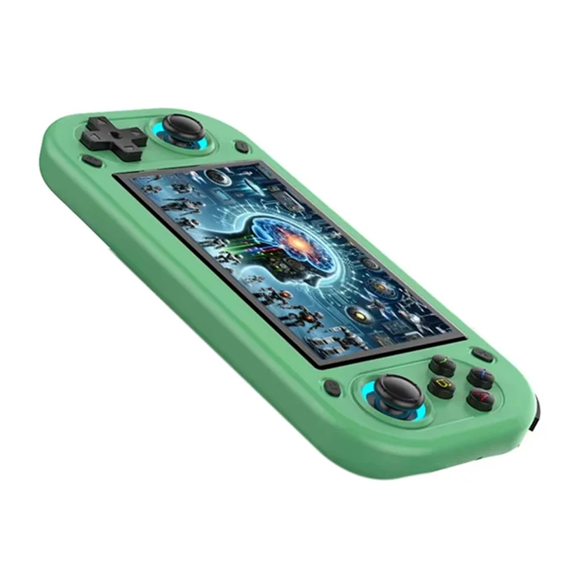 ABAC-R43S Retro-Handheld-Videospielkonsole Open Source Linux-System 4,3-Zoll-IPS-Bildschirm Tragbarer Pocket-Videoplayer