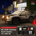 1:64 Desktop RC Drift Car 2.4G High-Speed Racing Car Four-Wheel Mini Desktop Remote Control Car Electric Toy for game party gift