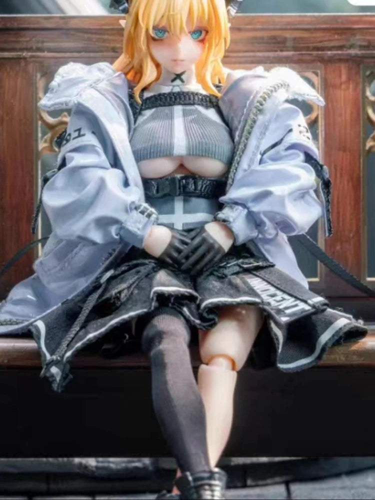 2025WF Limited PA009 ORIG.ver 1/12 White Cloth Mary Nun Mobile Suit Girl Action Figure 6inch HASUKI Soldier Model Doll Collects