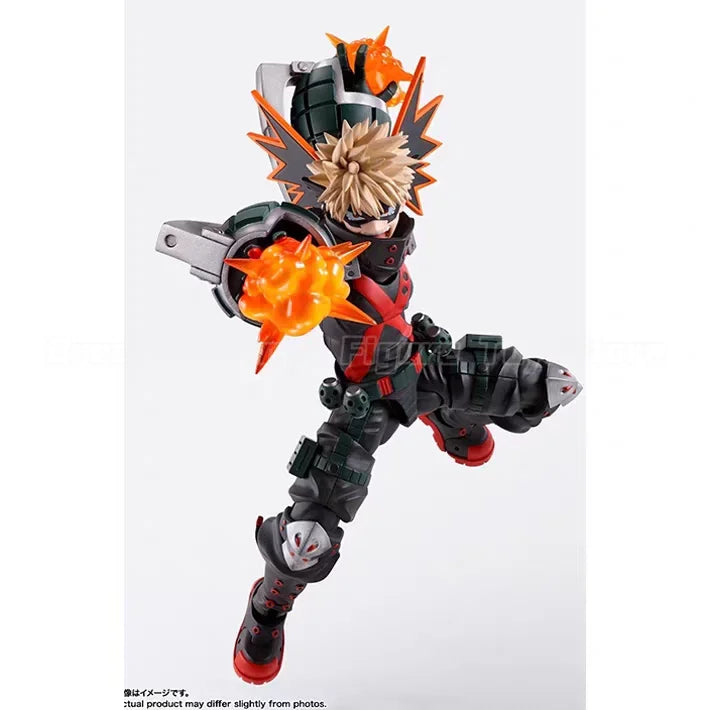【In Stock】Original BANDAI SPIRITS S.H.Figuarts MY HERO ACADEMIA Bakugou Katsuki Action Figure Toys Model Collection