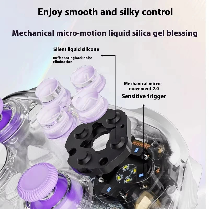 NEW AOLION K20 TMR Joystick Wireless Gaming Controllers Replaceable Magnetic Shell Custom For PC NS2 Steam Gamer