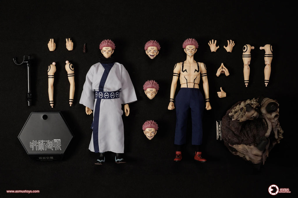 Original 1/6 Asmus Toys Ryomen Sukuna Action Figure Jujutsu Kaisen Jjks05a Standard Edition Luxury Edition Collectible Model