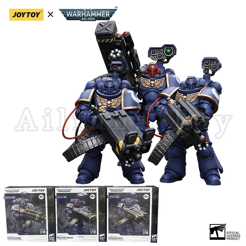 JOYTOY 1/18 Action Figure The Horus Heresy 40K Ultra Squads & Mechas Lieutenant Titus Anime Military Model