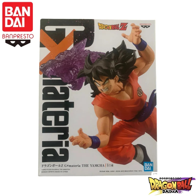 In Stock Bandai Original Banpresto Dragon Ball Gxmateria Yamcha Action Figure Model Doll Brand New Boxed Figurine