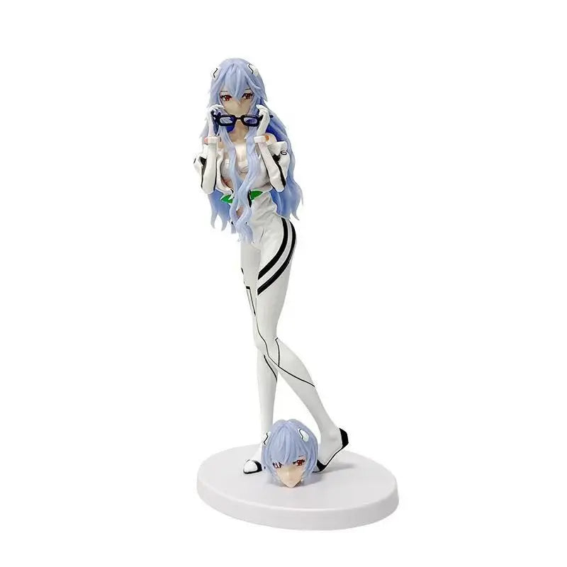 New Century Evangelion Anime Accessories Mech Asuka GK Handmade Pretty Girl Statue Trendy Play Gift High Quality