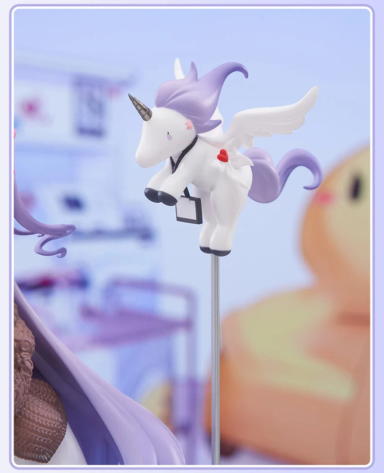 In Stock Unicorn Angel's Nursing Time 1/8 Figure Animation Peripheral Ornament Model Scenery Action Figure Collection Gift
