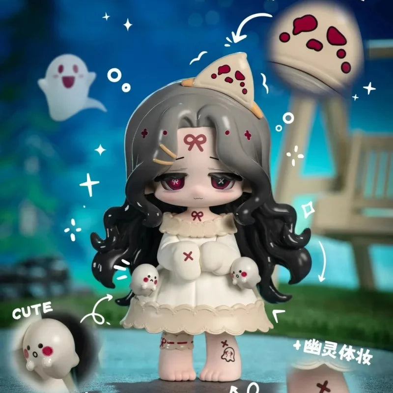 In Stock Missy Sweet Mourning Lolita Crow Paradise Series Blind Box Mystery Box Toys Cute Action Anime Figure Model Gift