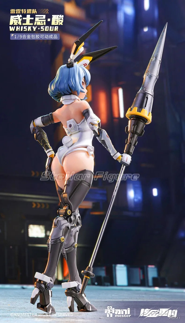 【SF】In Stock Original Nuclear Gold Reconstruction AniMester Whiskey SOUR 1/9 Scale Figure Anime Model Collection