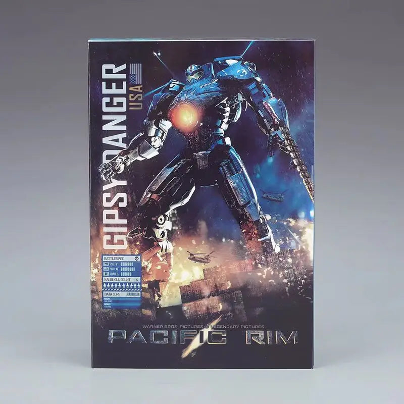 Pacific Rim 2 Movie Glowing Version Action Figure Model Revenge Drifter Mecha Boxed Collectible Toy For Fans And Collectors