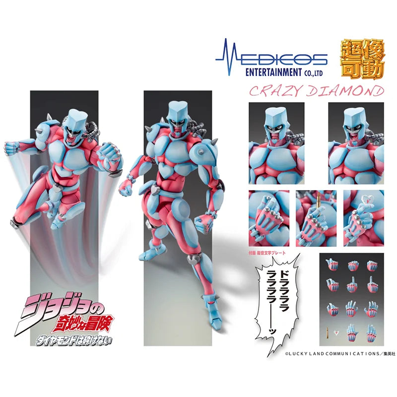 Anime Figures All Types Medicos Original Super Action Statue Jojo's Bizarre Adventure Season 1-8 Anime Model  Action Anime Toys