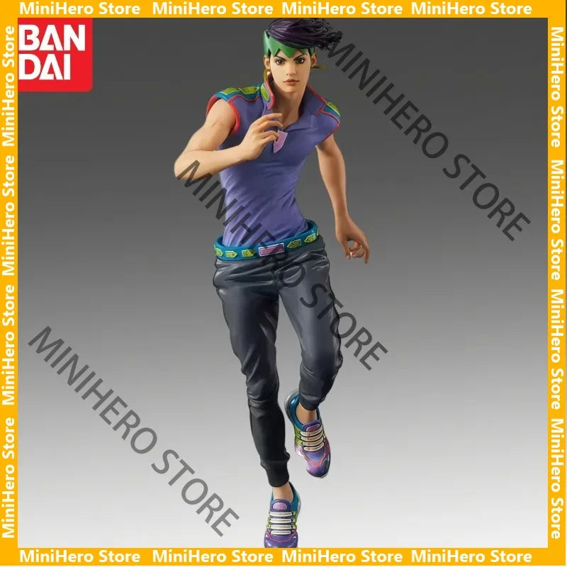 In Stock Original Bandai Banpresto JoJo's Bizarre Adventure Rohan Kishibe Action Figure 1/8 PVC Display