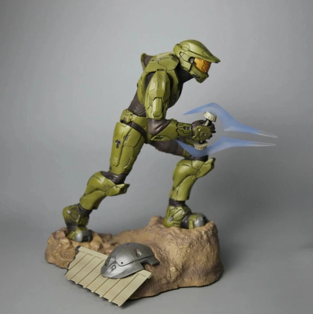 Master Solider Chief  PVC Action Figure Collectible Model Toy Cheap Sale